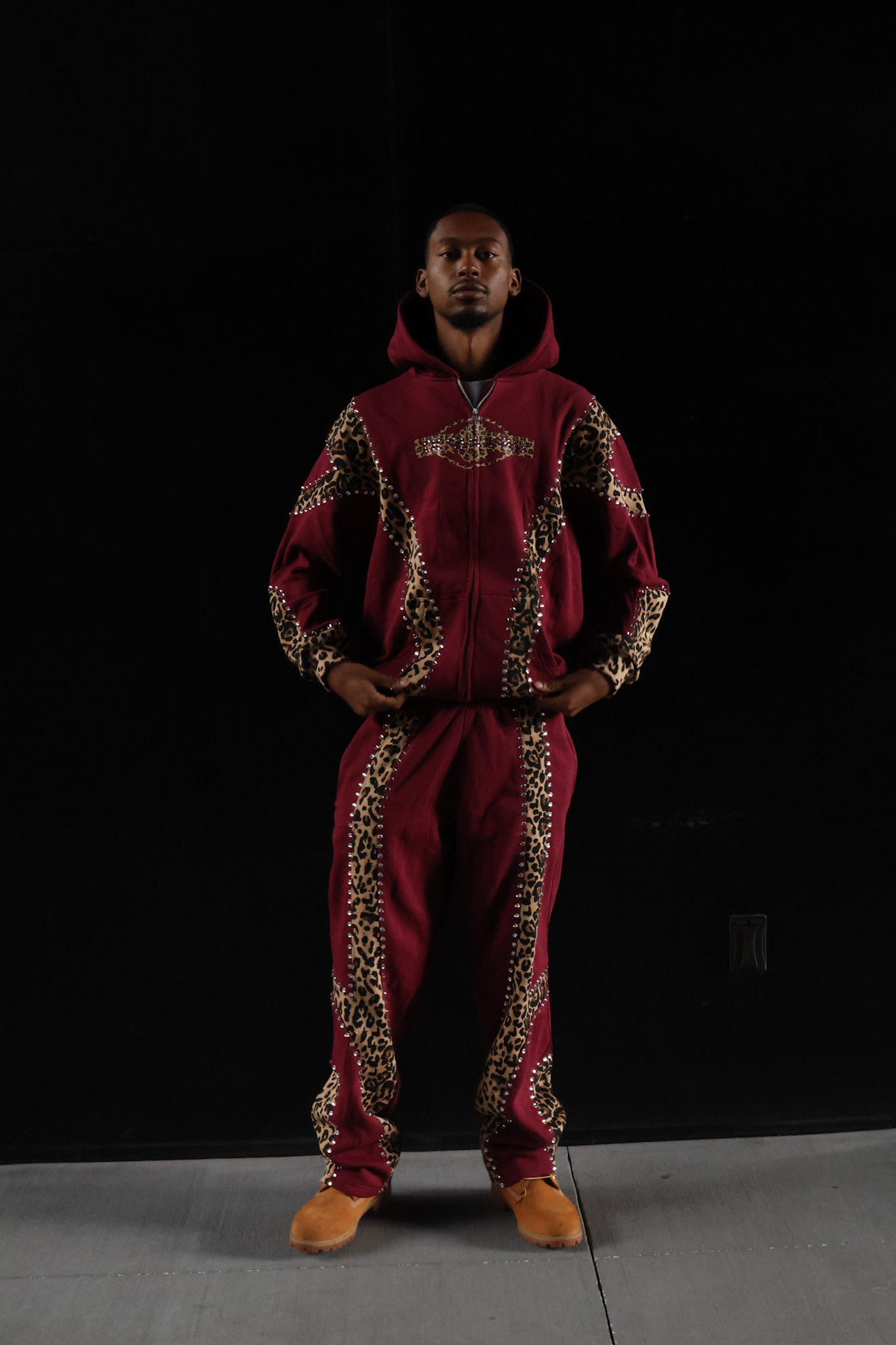 Men’s Cheetah Print Set