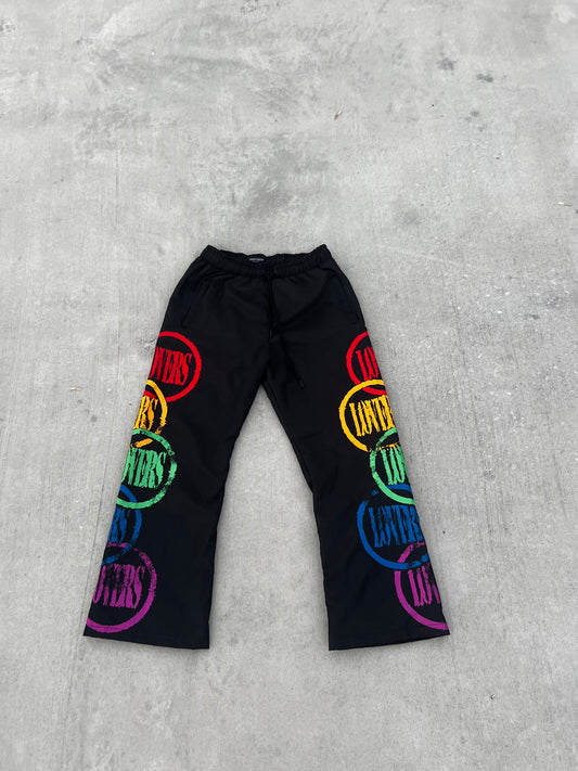 Olympic Ring Nylon Track Pants
