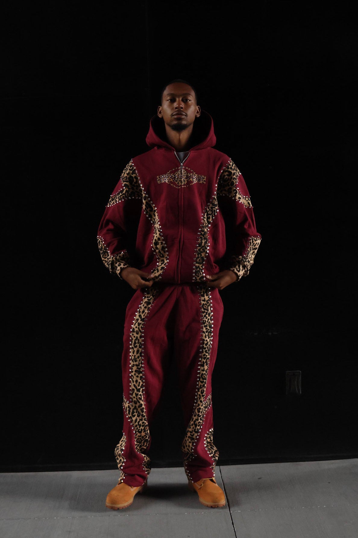 Men’s Cheetah Print Set